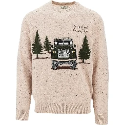 'Country Club' wool-blend sweater