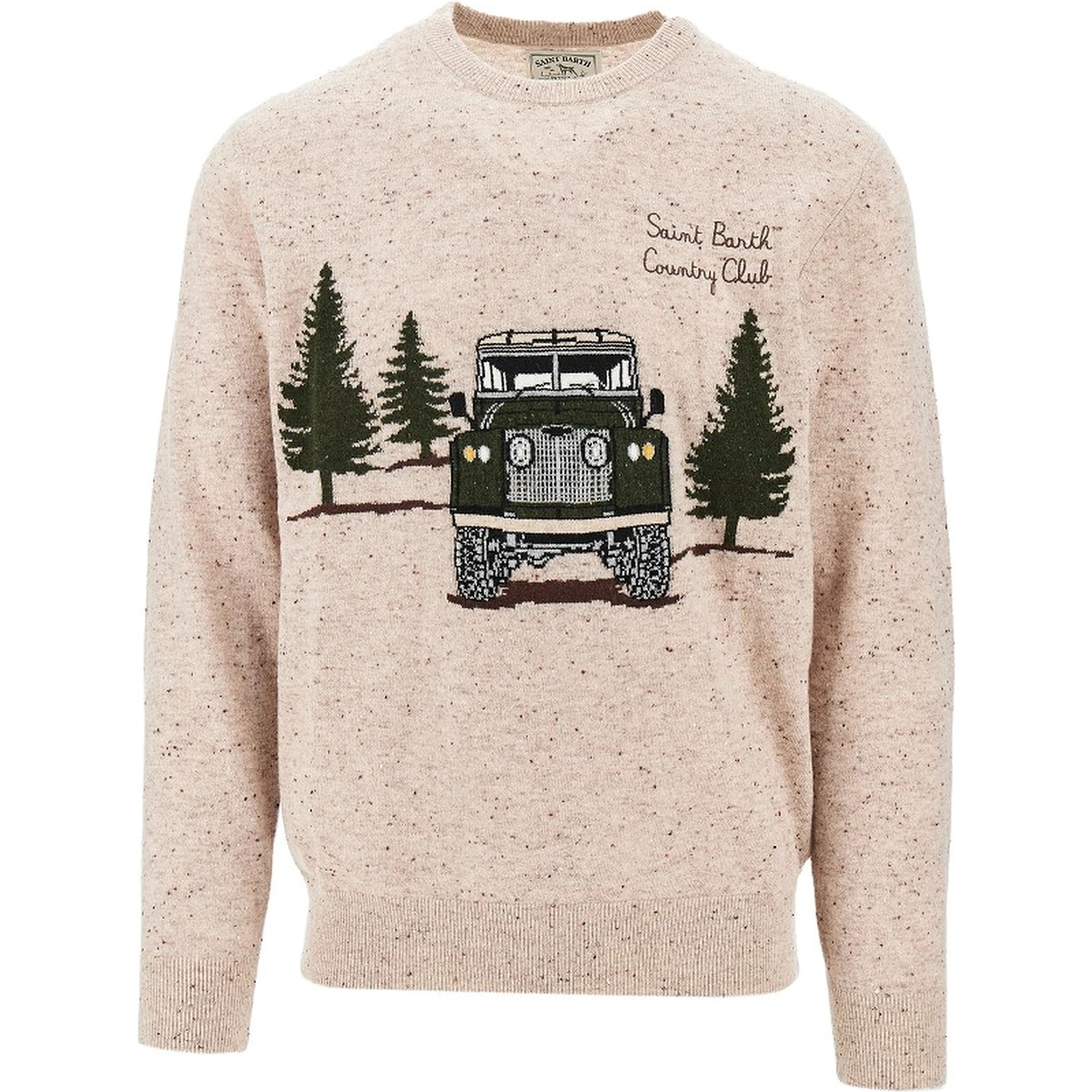 'Country Club' wool-blend sweater