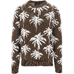 'Palm' cotton sweater
