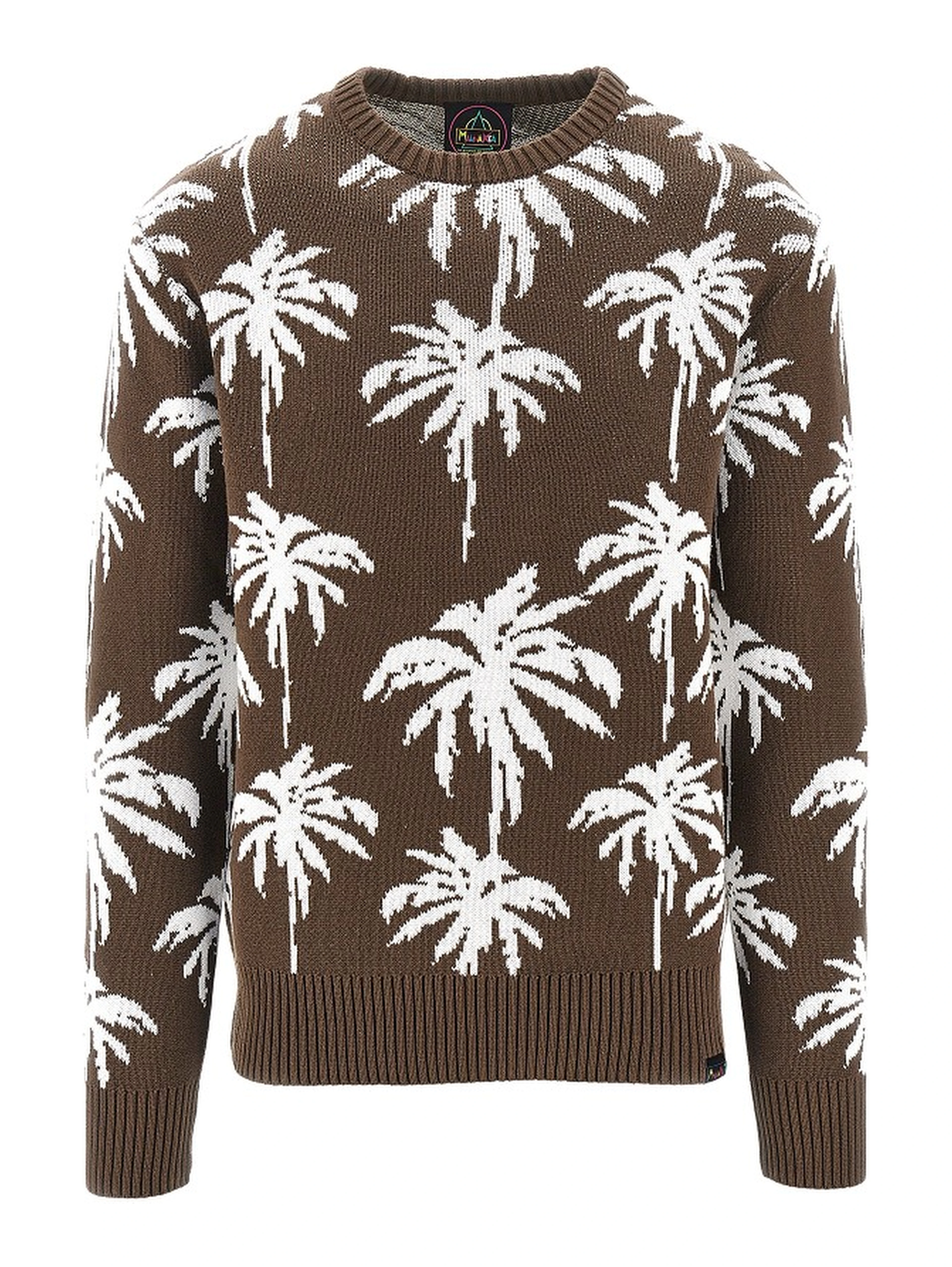 'Palm' cotton sweater