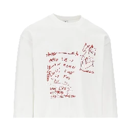 'On Repeat' long-sleeved T-shirt