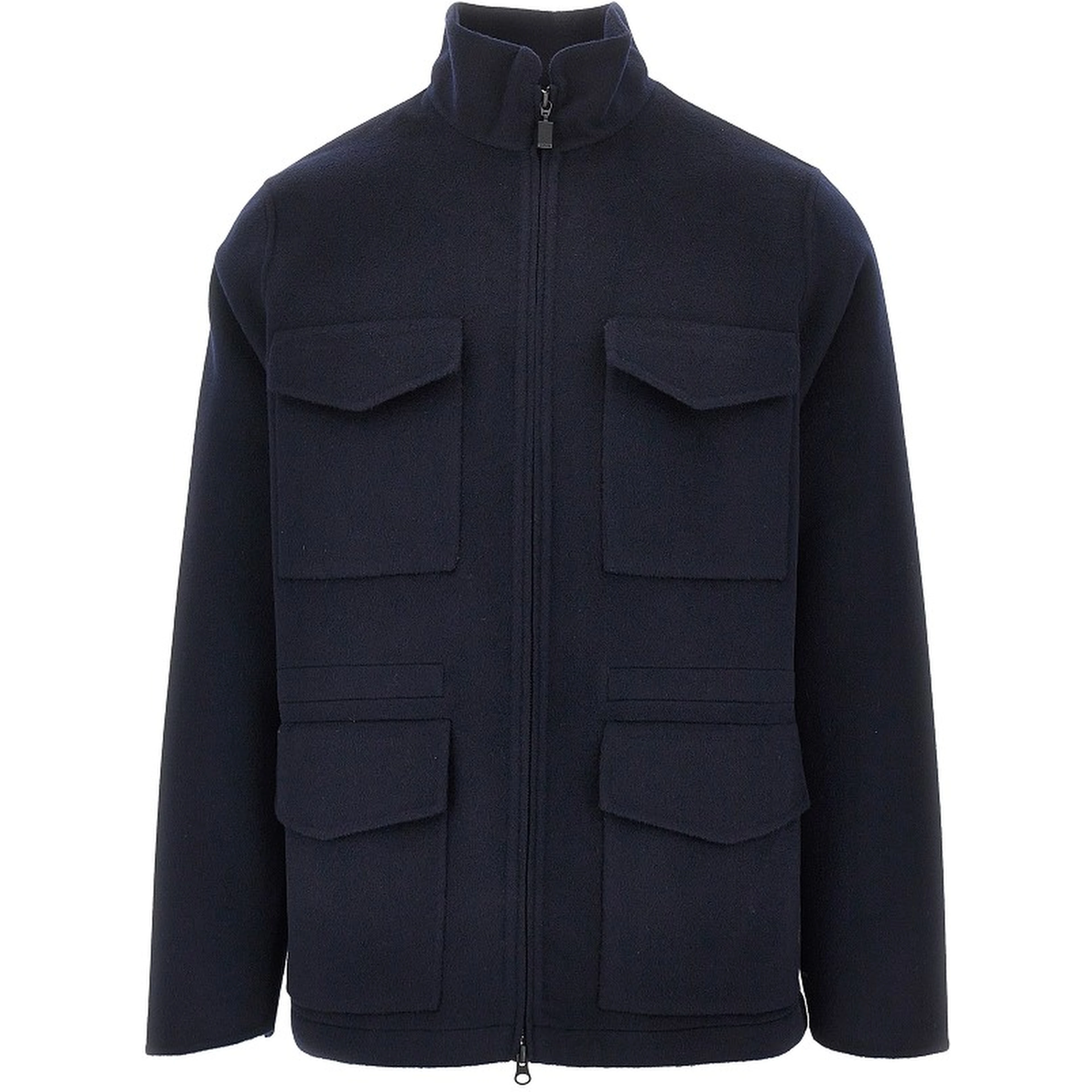 'Nelson' wool double field jacket
