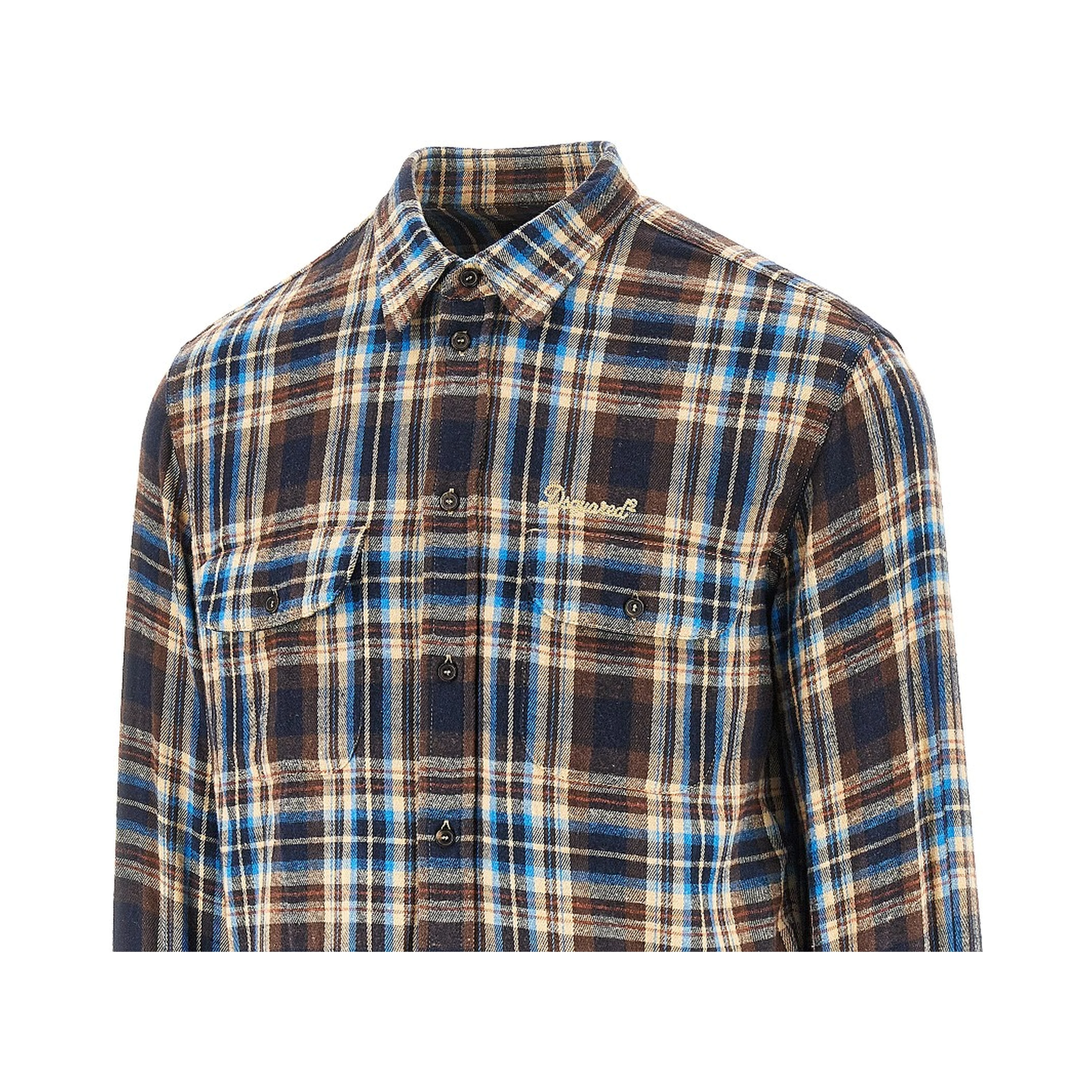 Check flannel shirt