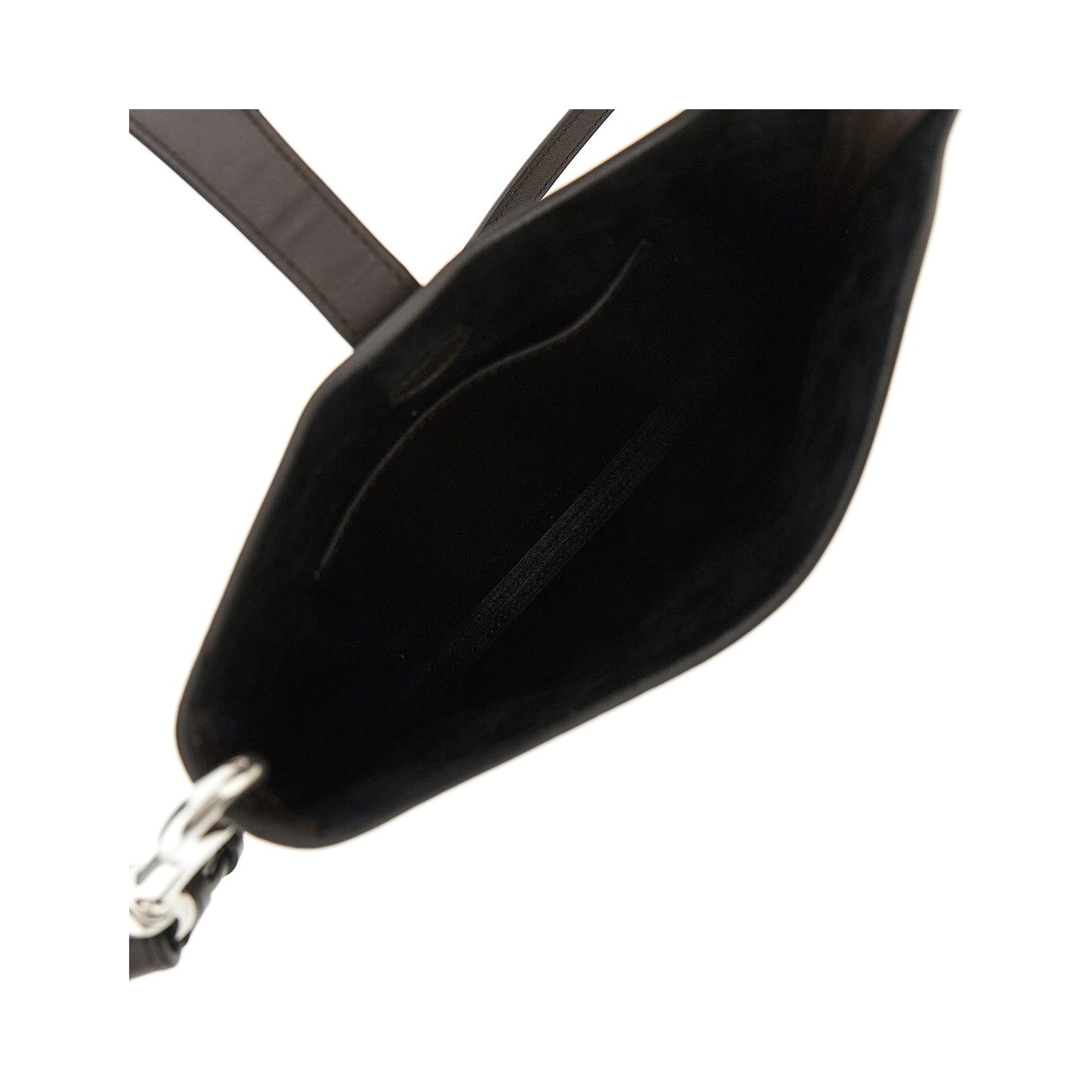 Leather mini 'Bean' slin bag