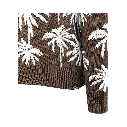 'Palm' cotton sweater