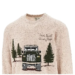 'Country Club' wool-blend sweater
