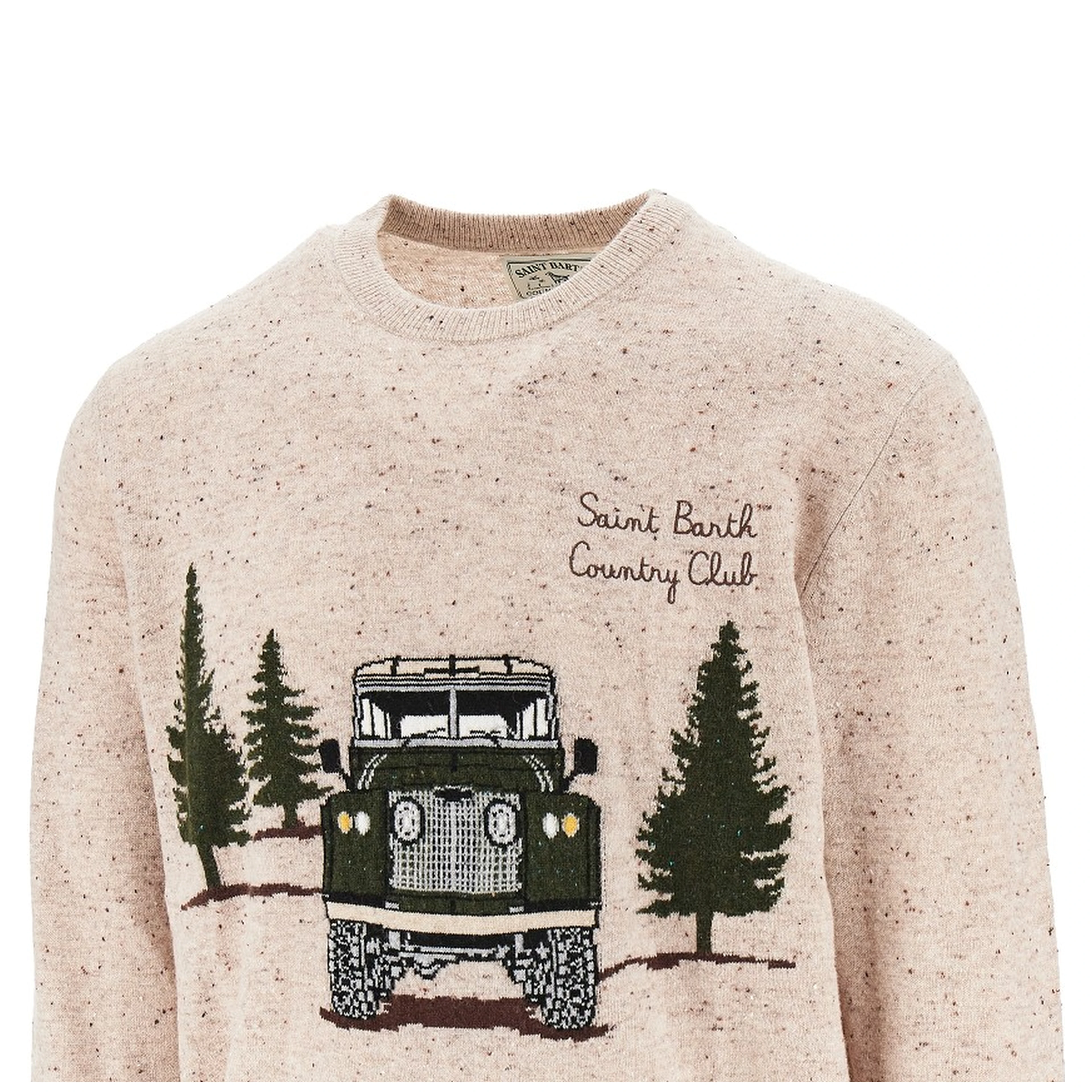 'Country Club' wool-blend sweater