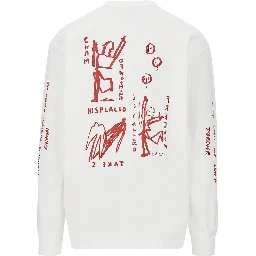 'On Repeat' long-sleeved T-shirt
