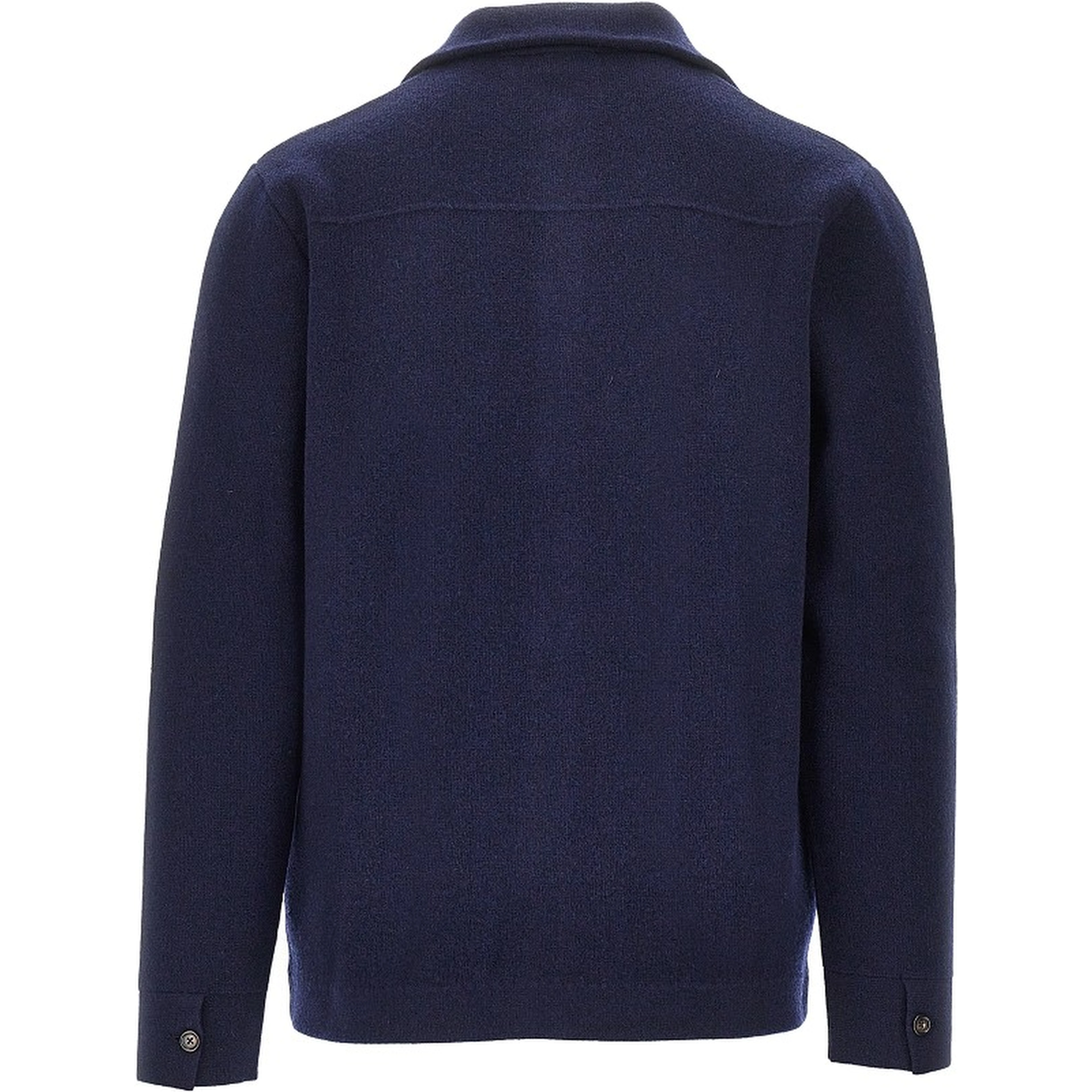 Buttoned wool cardigan