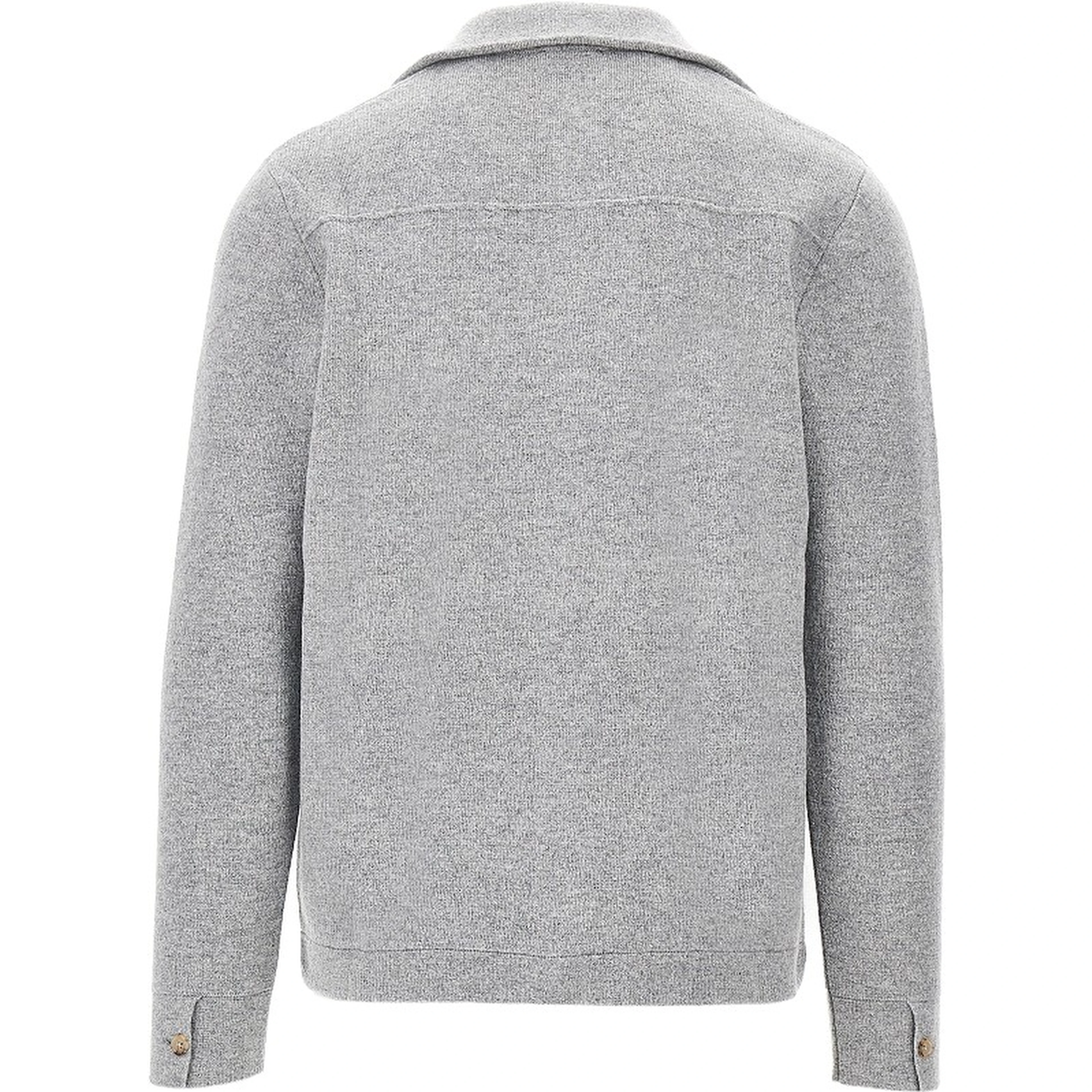 Buttoned wool cardigan