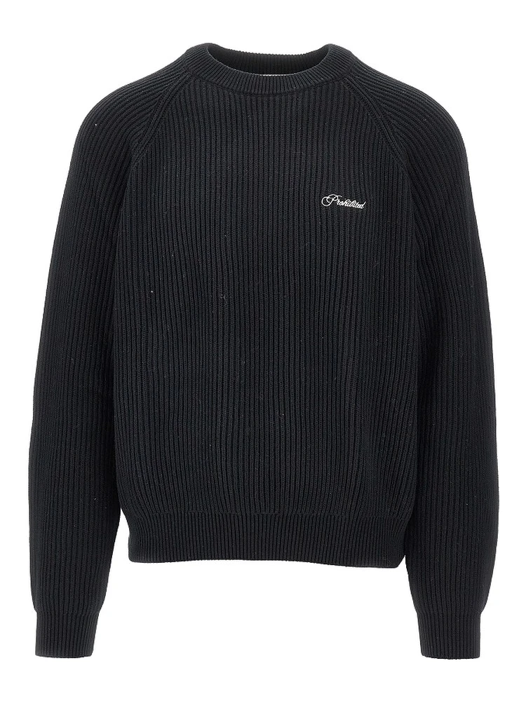 'Campus' crewneck sweater