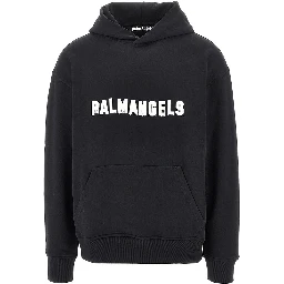 'Palm Hills' print hoodie