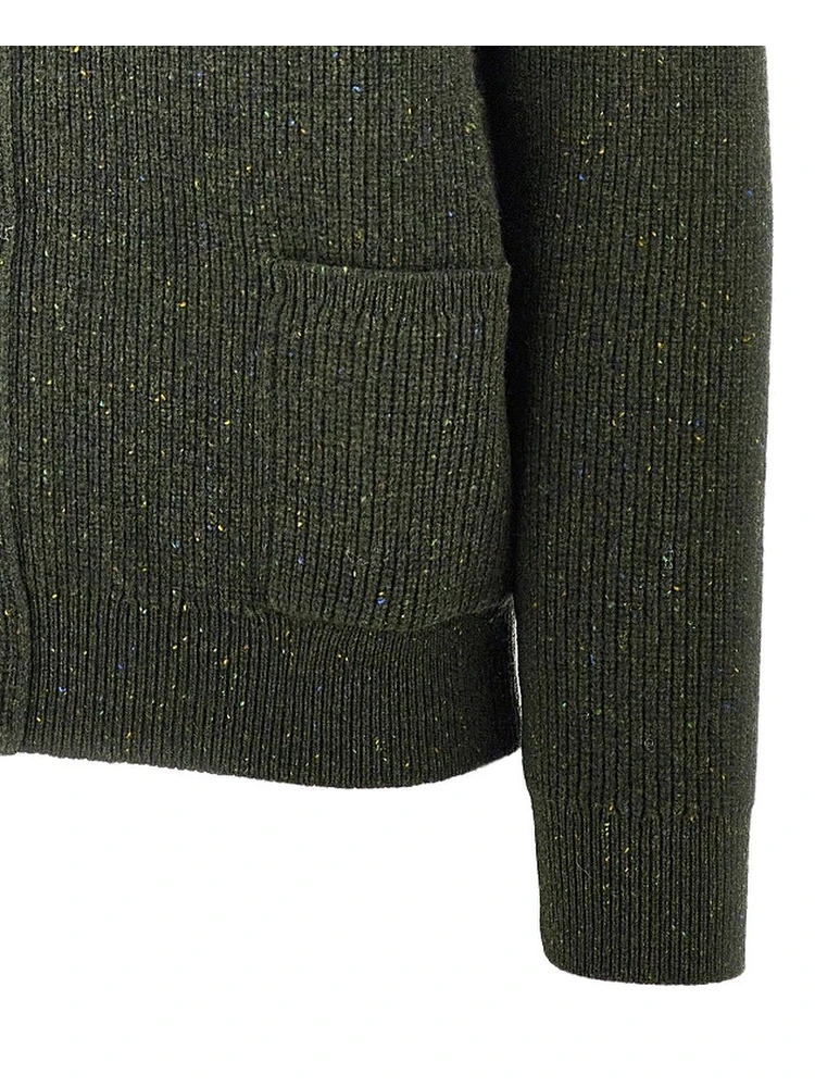 Shawl lapel merino wool cardigan alternative