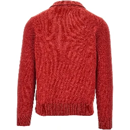 Merino wool polo sweater