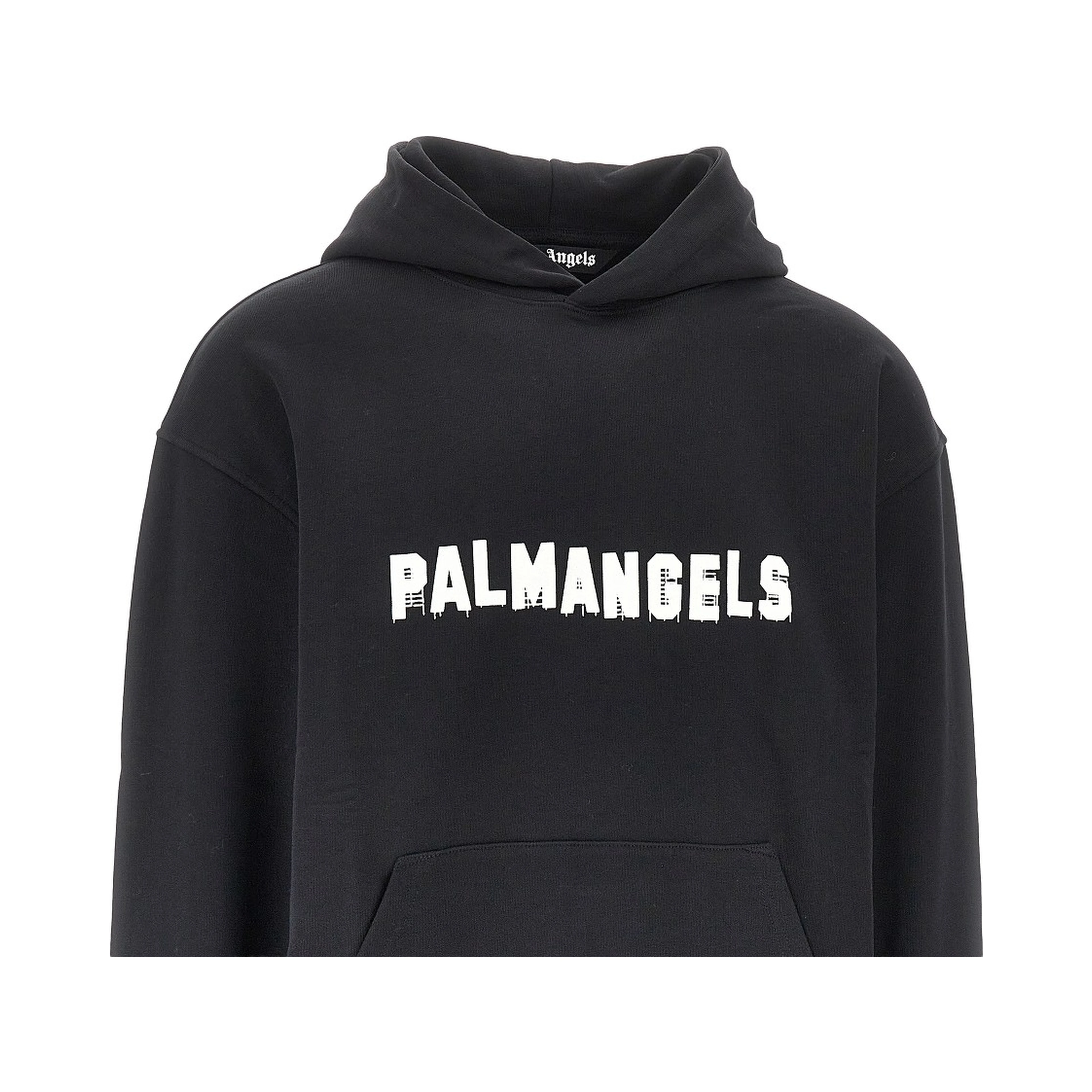 'Palm Hills' print hoodie