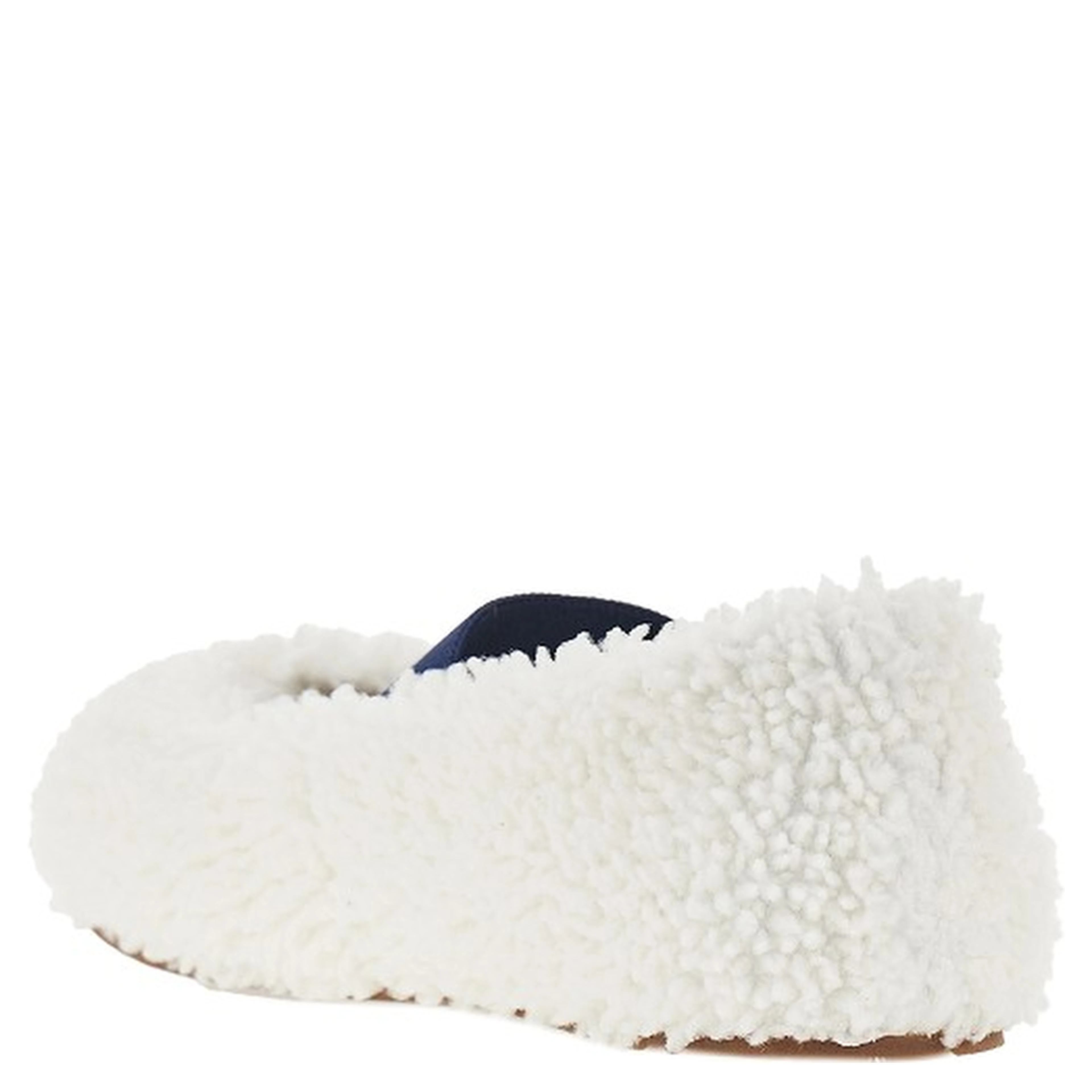 Shearling ballet flats