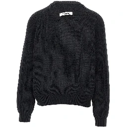 'Campus' crewneck sweater