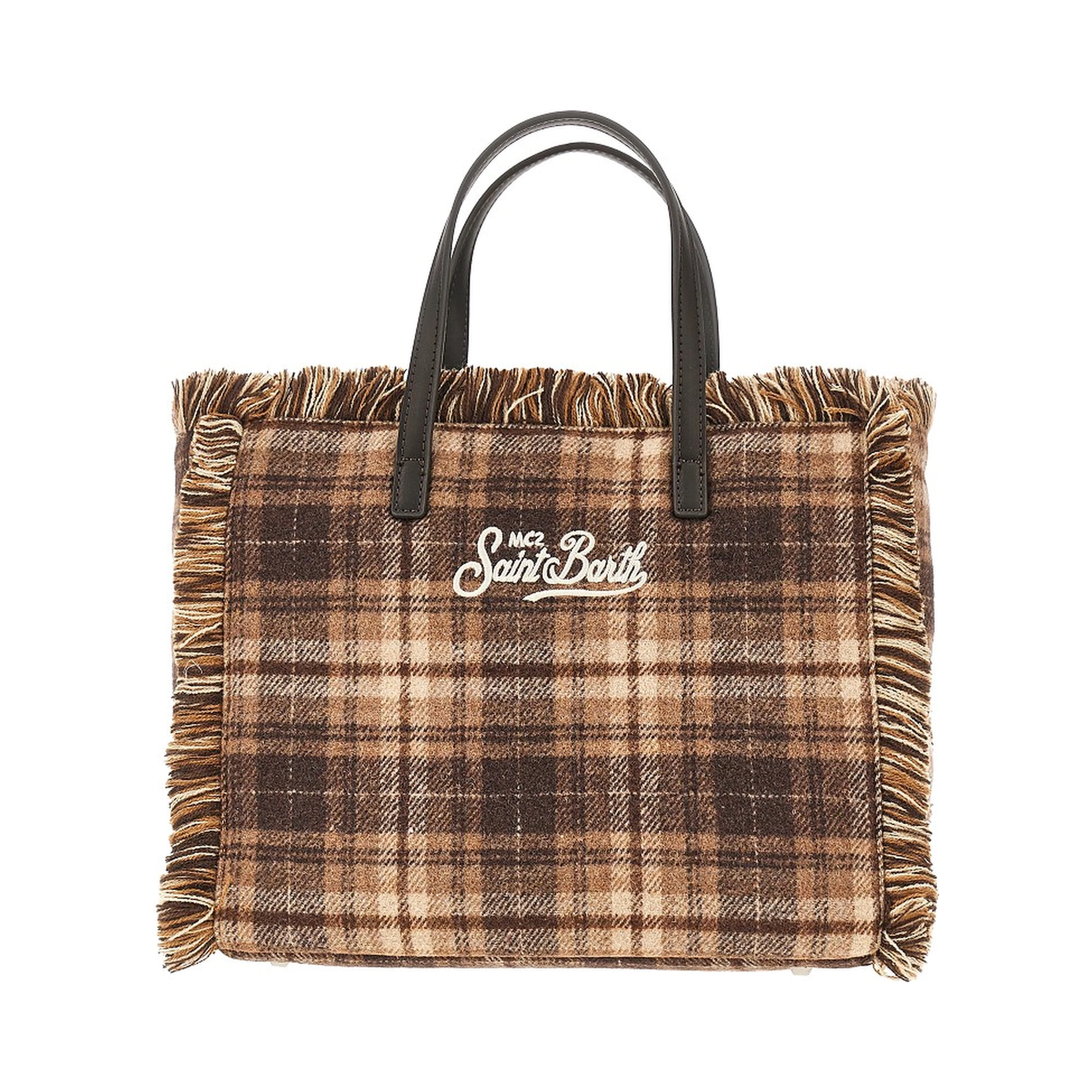 'Colette' check fabric bag