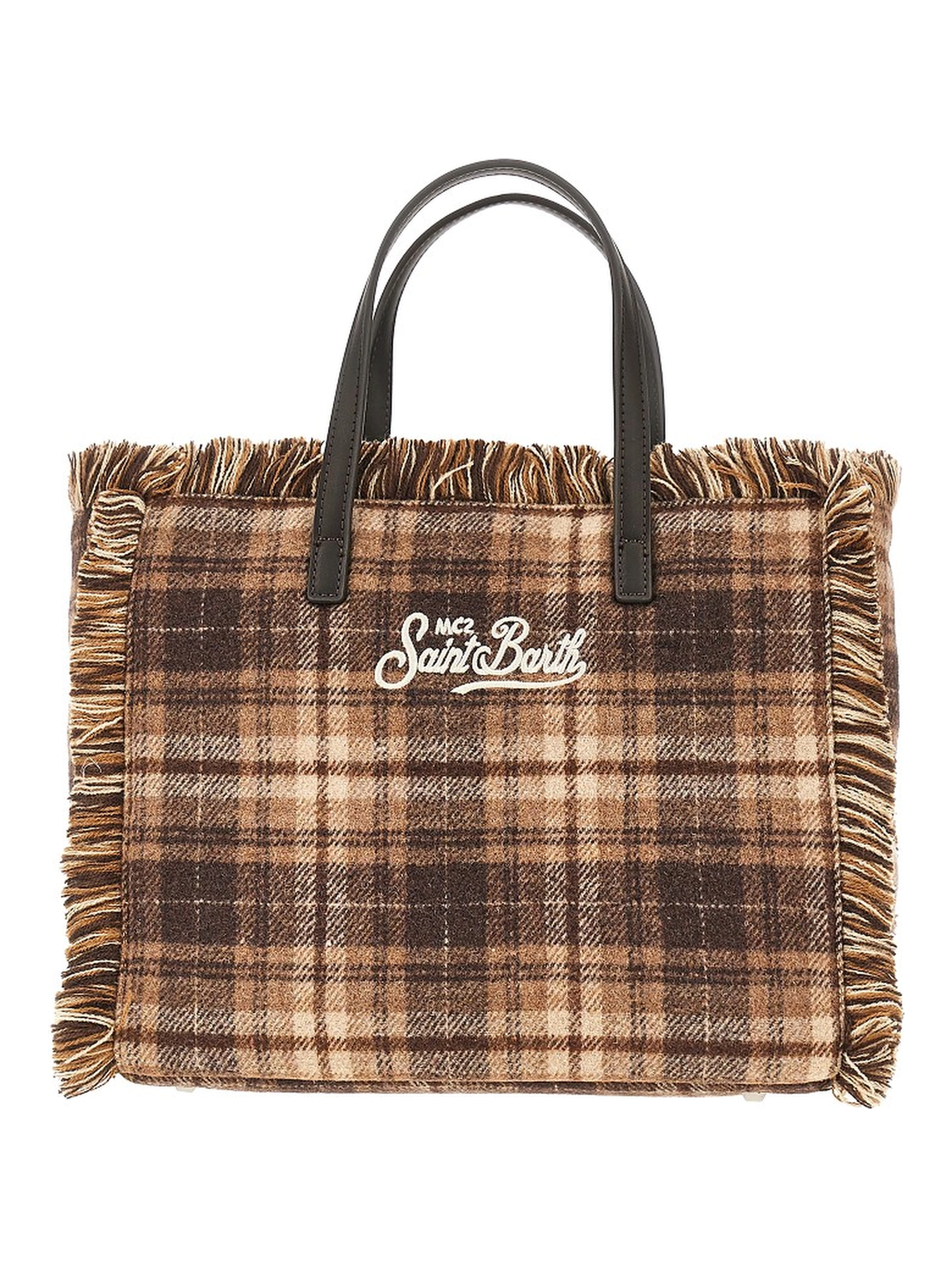 'Colette' check fabric bag