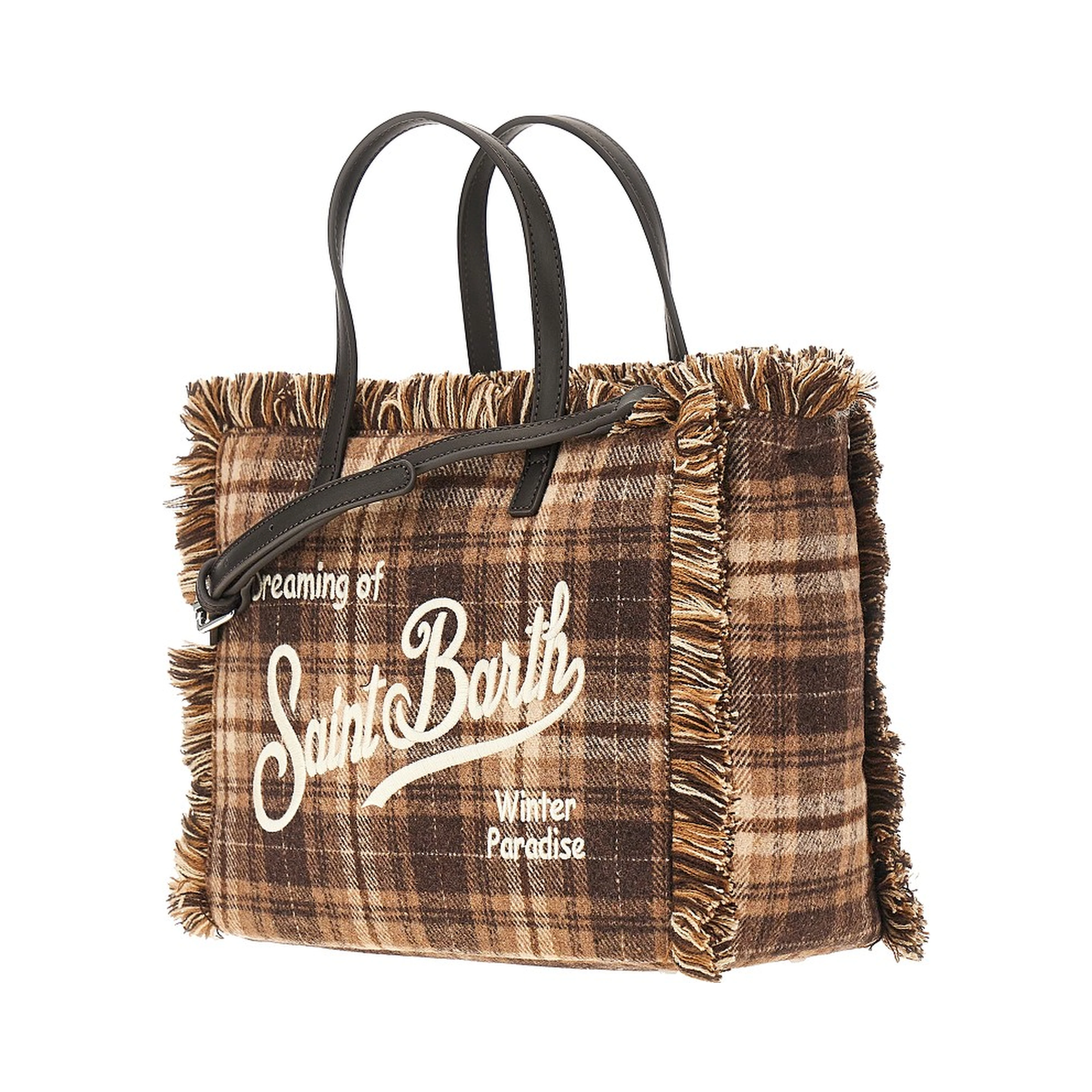 'Colette' check fabric bag