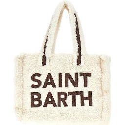 Teddy fabric 'Colette' bag