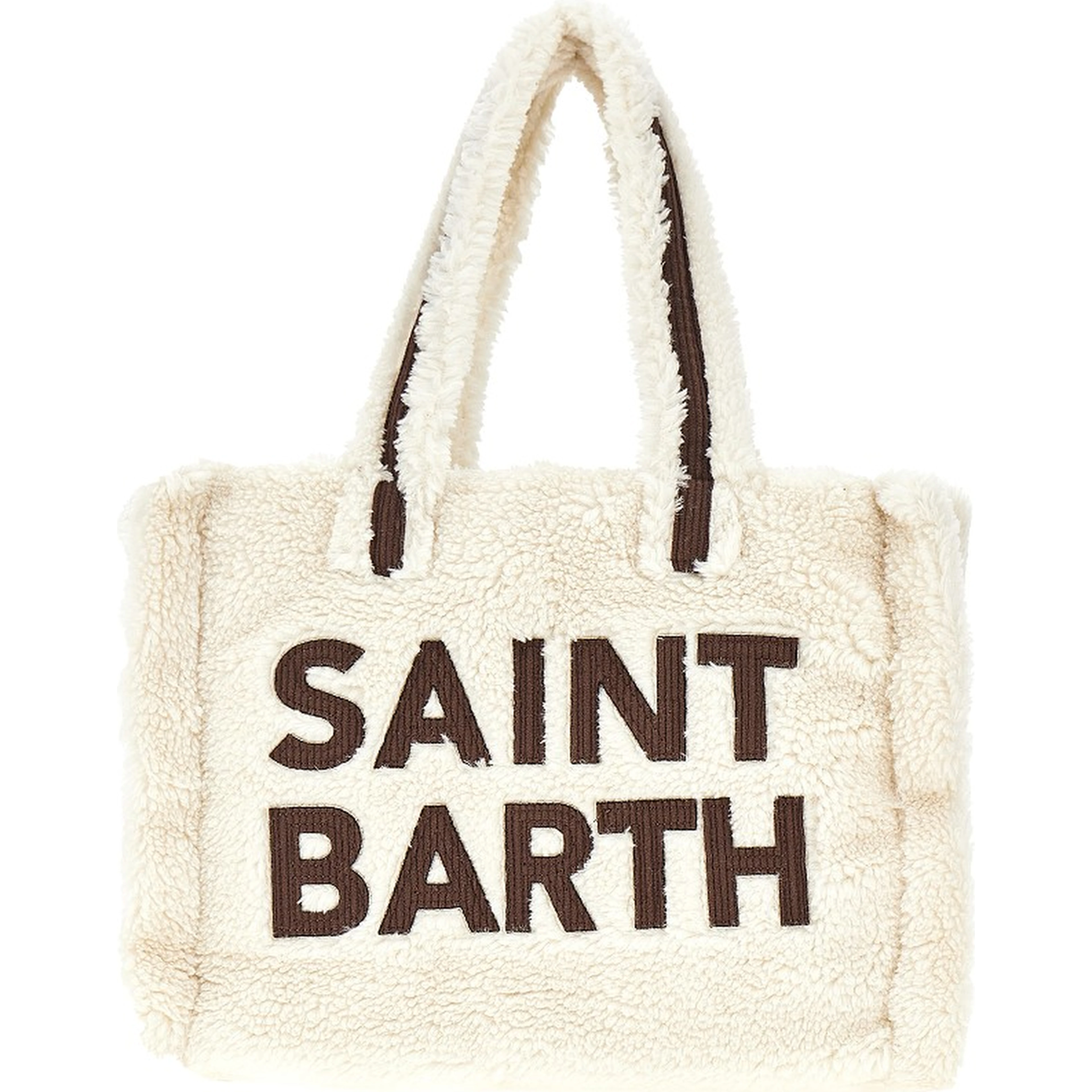 Teddy fabric 'Colette' bag
