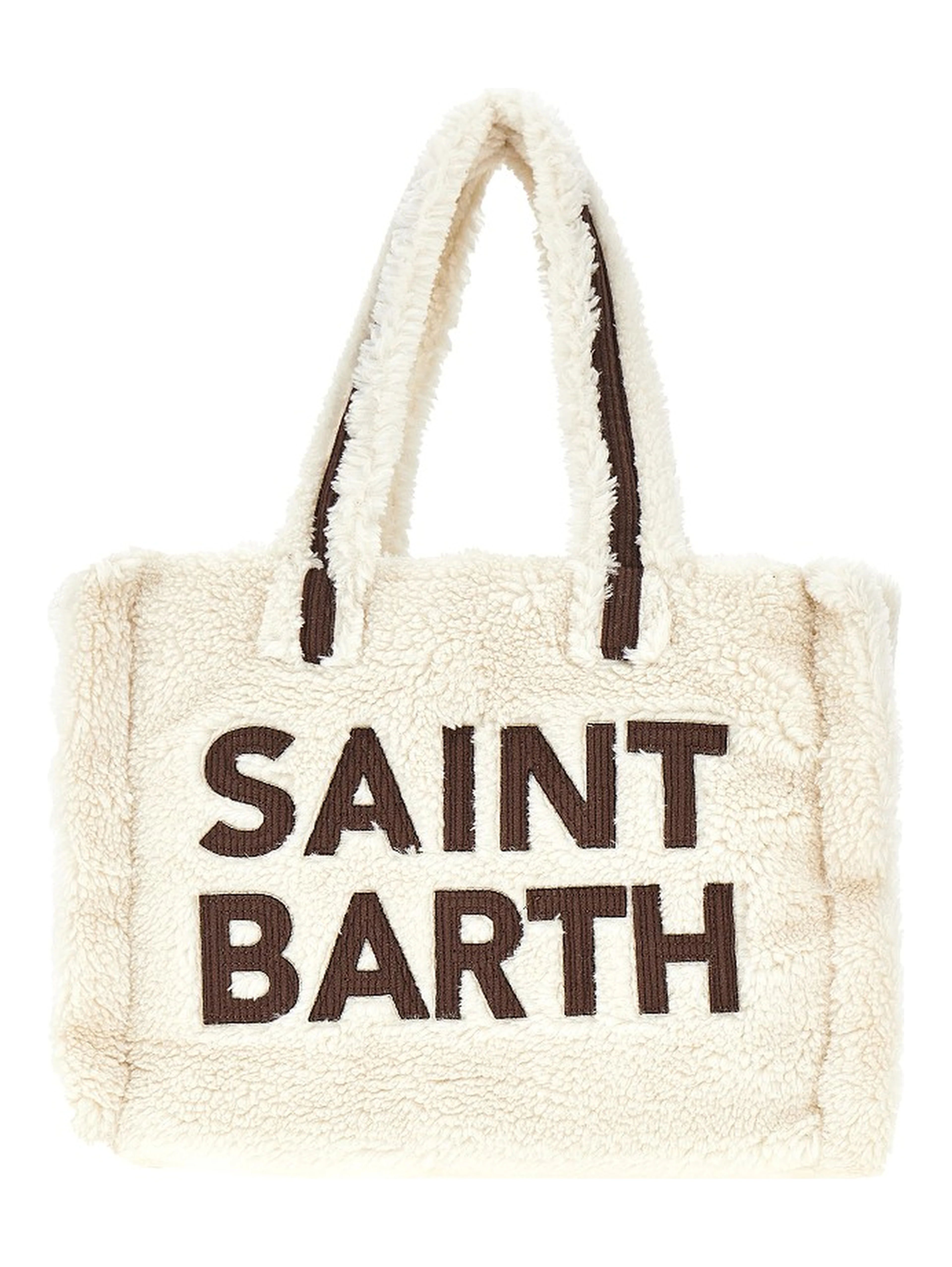 Teddy fabric 'Colette' bag