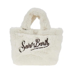'Mini Vanity' faux fur bag