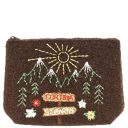 Embroidred 'Aline' pouch