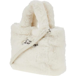 'Mini Vanity' faux fur bag