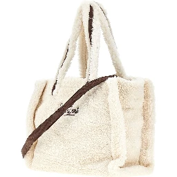 Teddy fabric 'Colette' bag