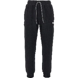 Piquet jersey jogging pants