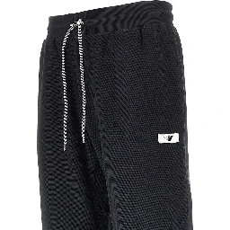 Piquet jersey jogging pants