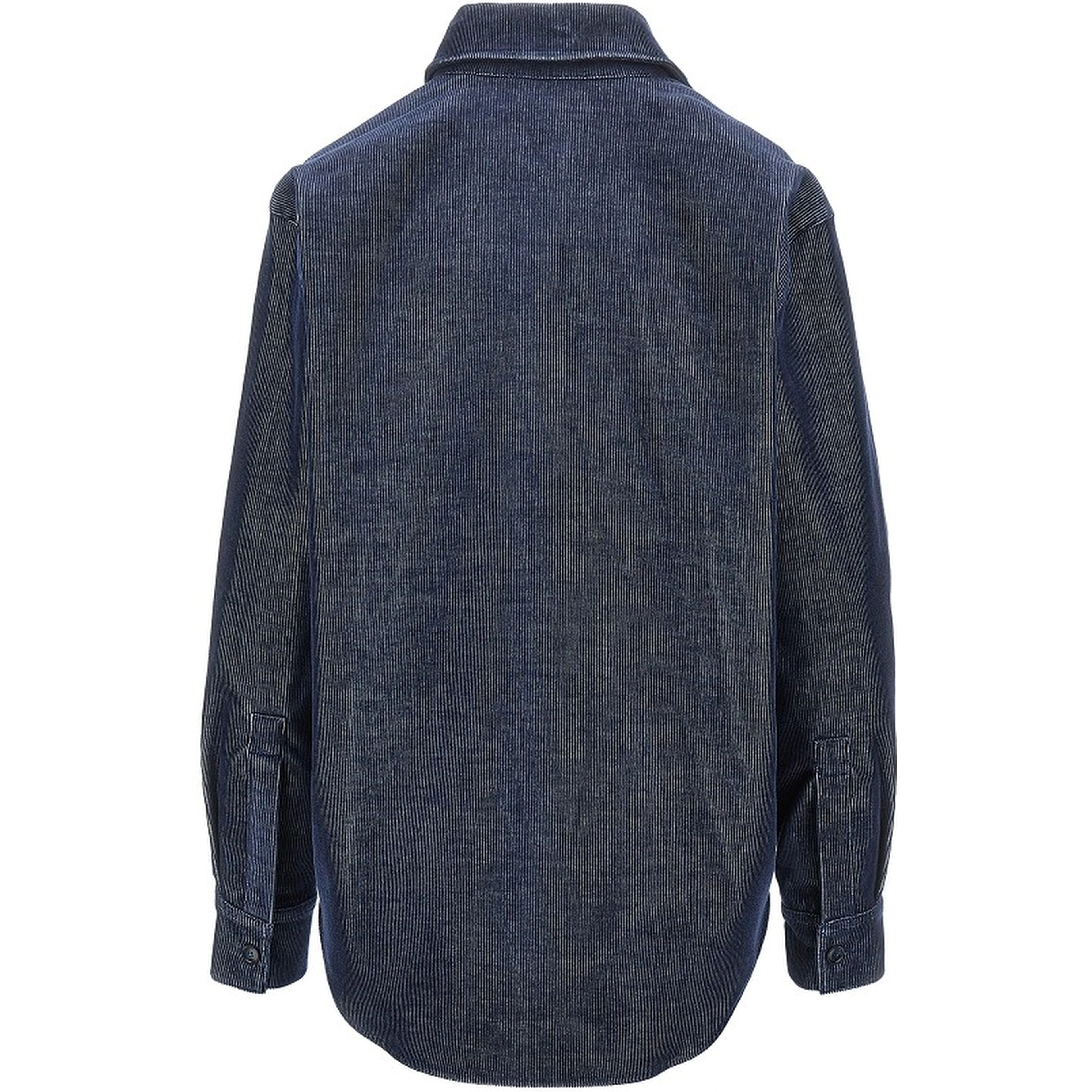 Corduroy shirt with Eagle embroidery