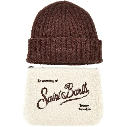 Pouch and beanie hat Christmas Gift Box
