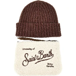 Pouch and beanie hat Christmas Gift Box