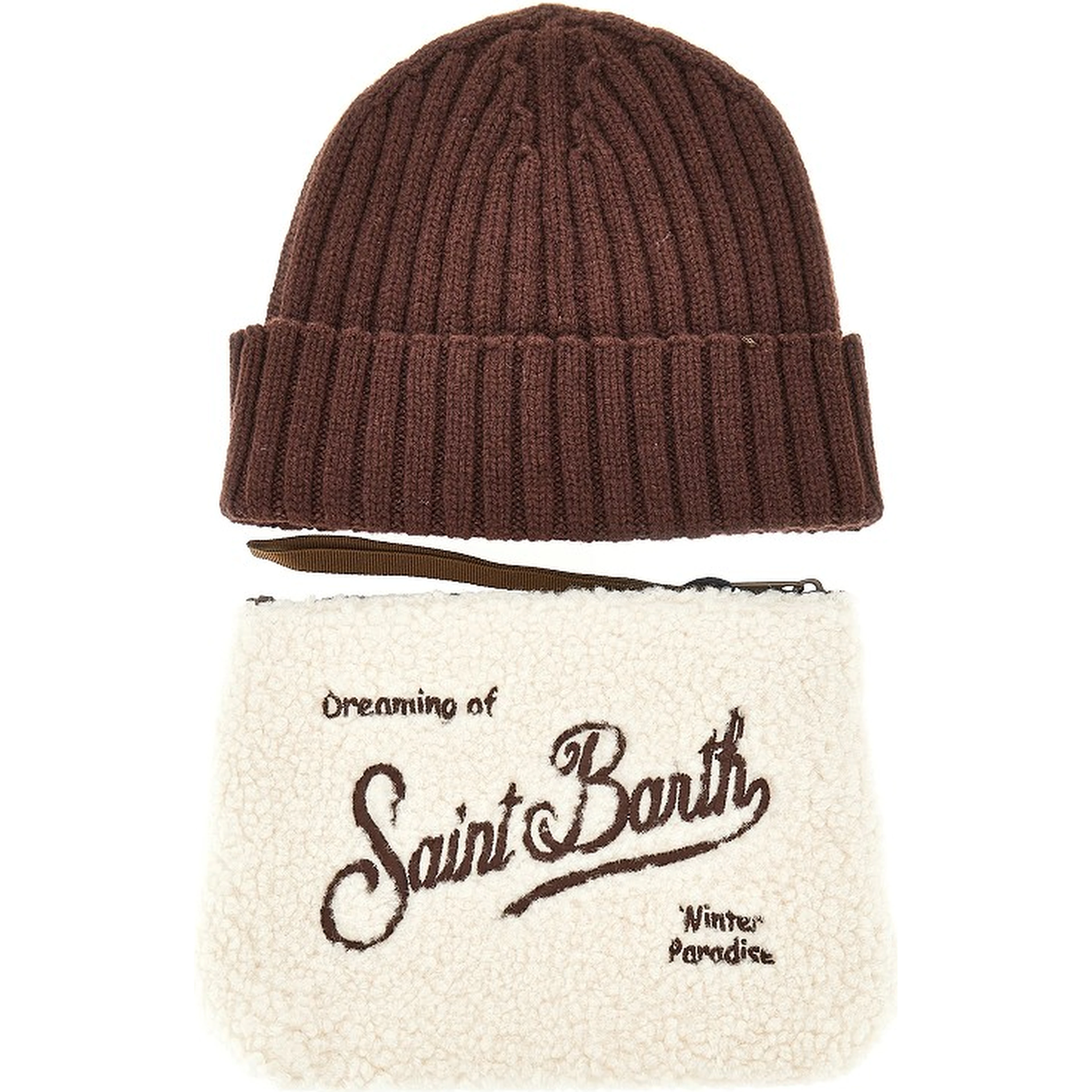 Pouch and beanie hat Christmas Gift Box