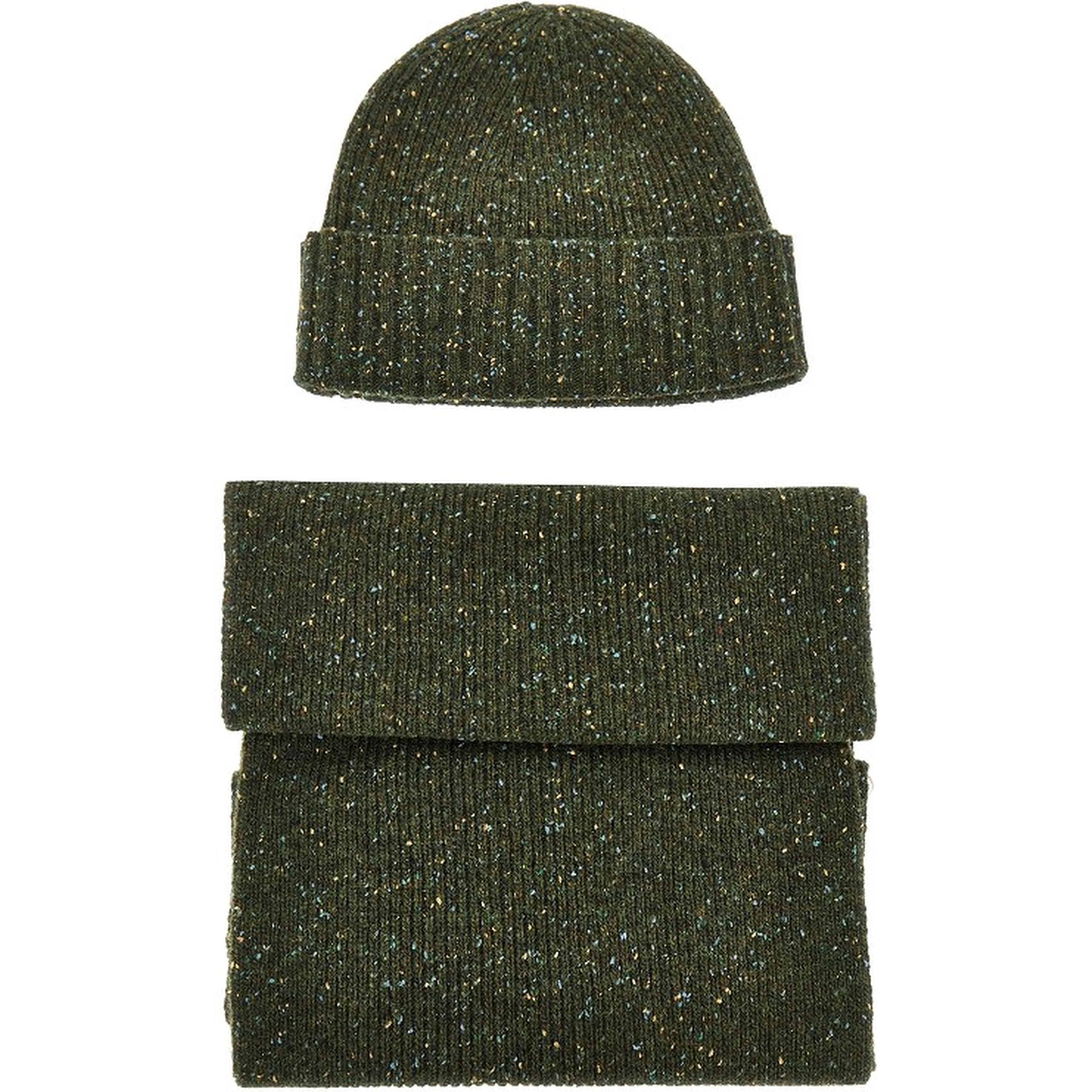 Beanie hat and scarf set