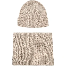 Beanie hat and scarf set