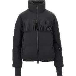 'Bessin' fringed ski jacket