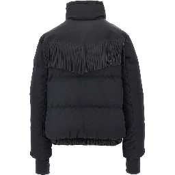 'Bessin' fringed ski jacket