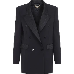 Elisabetta Franchi Satin Collar Jacket
