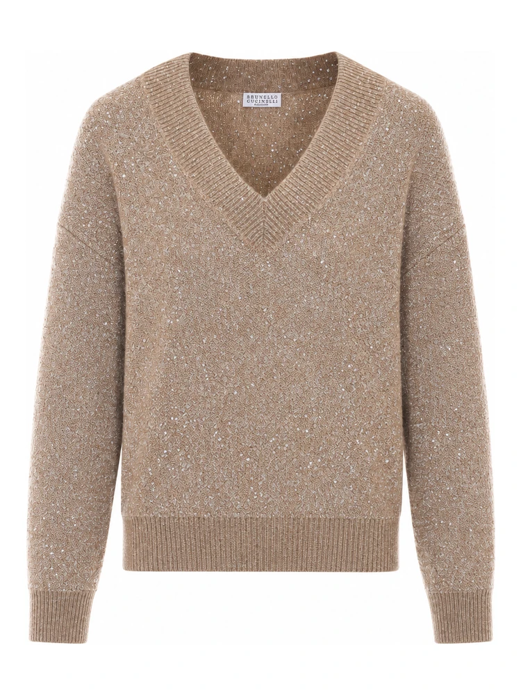 BRUNELLO CUCINELLI Sweaters Beige