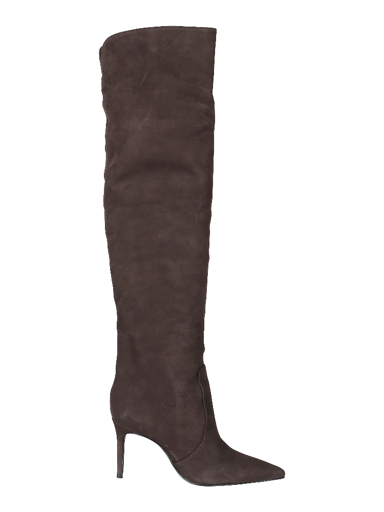 STIVALE SUEDE TACCO ALTO
