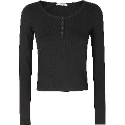 HENRY NECK LONG SLEEVE T-SHIRT