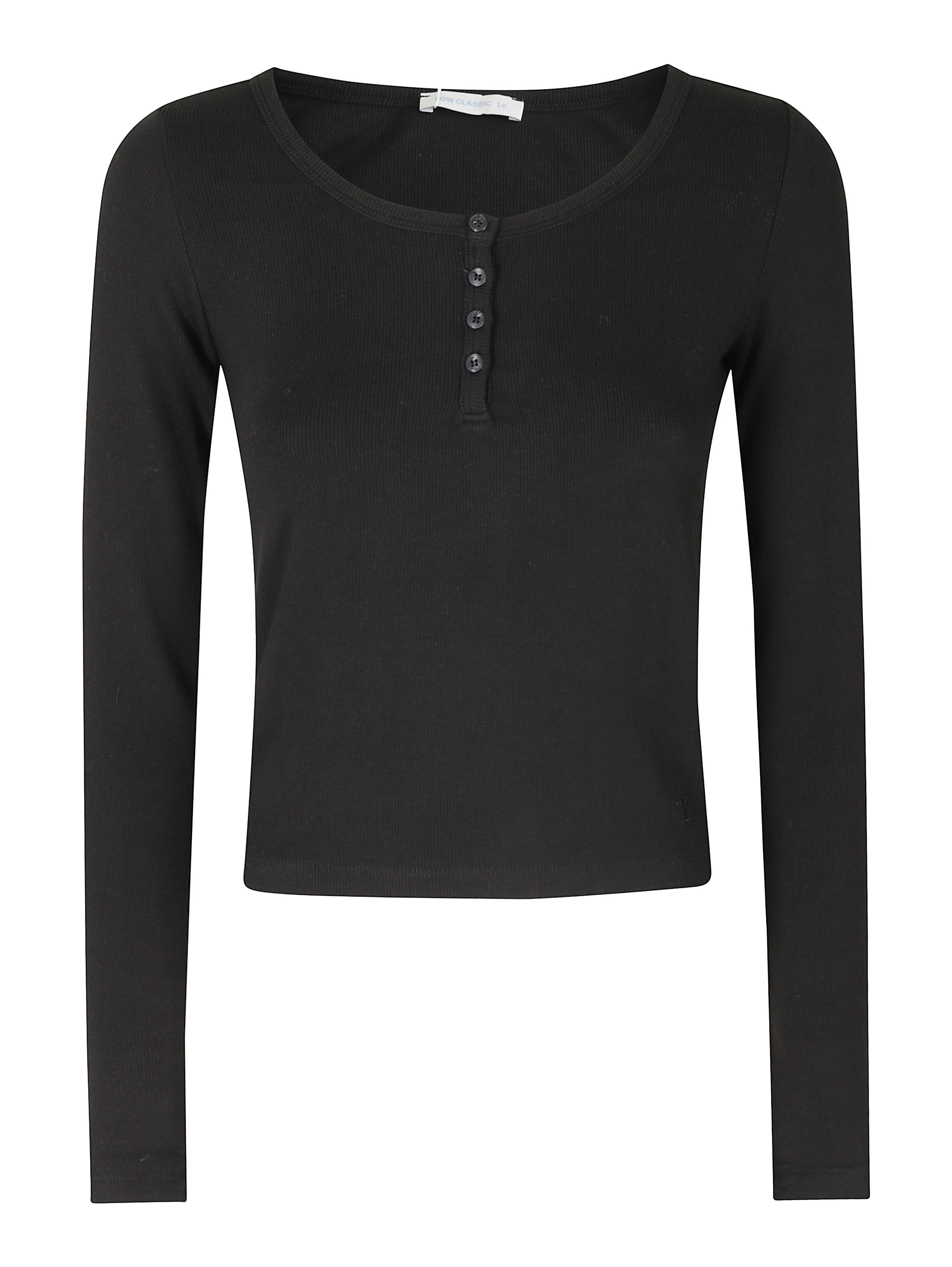 HENRY NECK LONG SLEEVE T-SHIRT