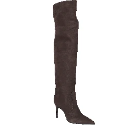STIVALE SUEDE TACCO ALTO
