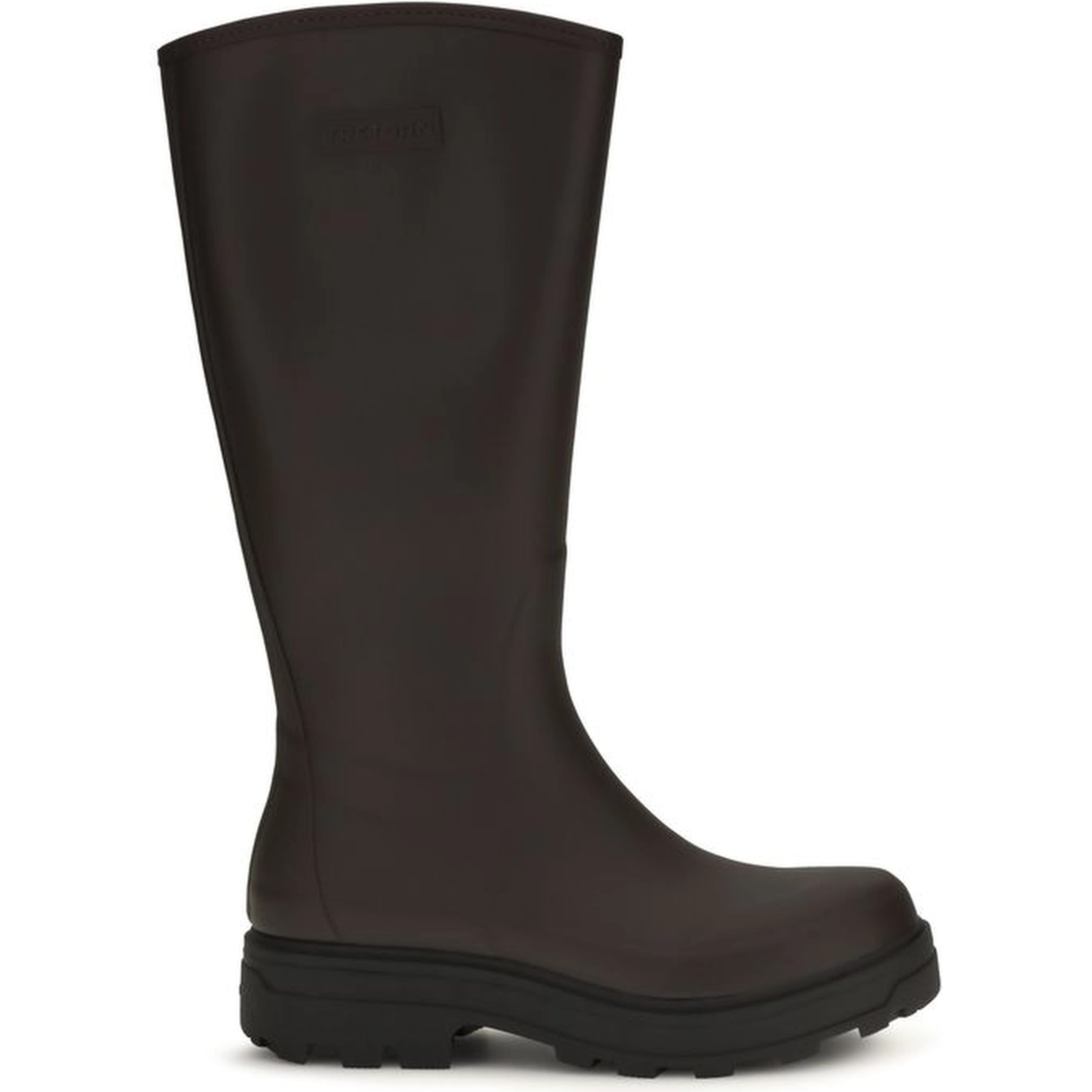 Brown Rubber Rain Boots
