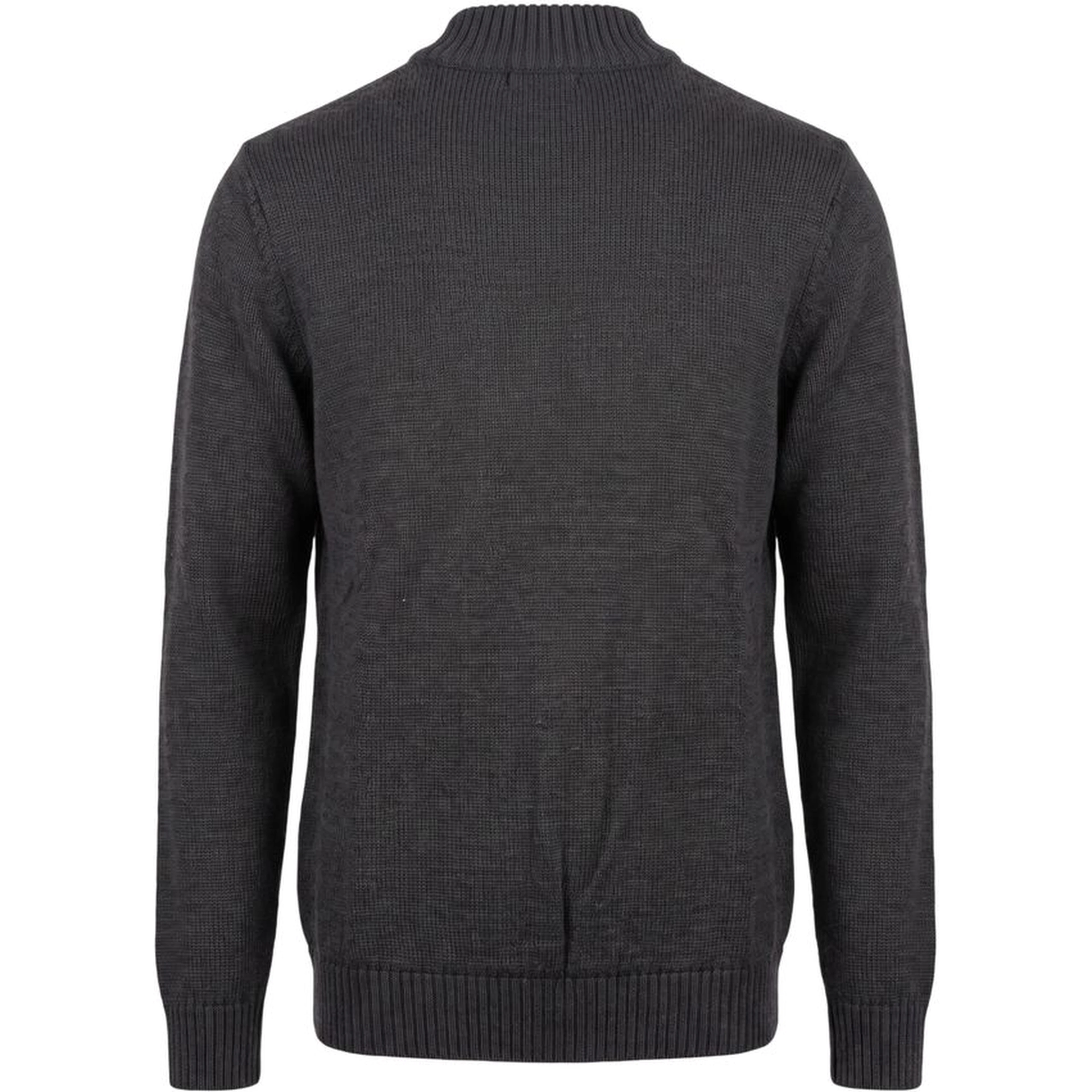 Grey Wool Men Sweater