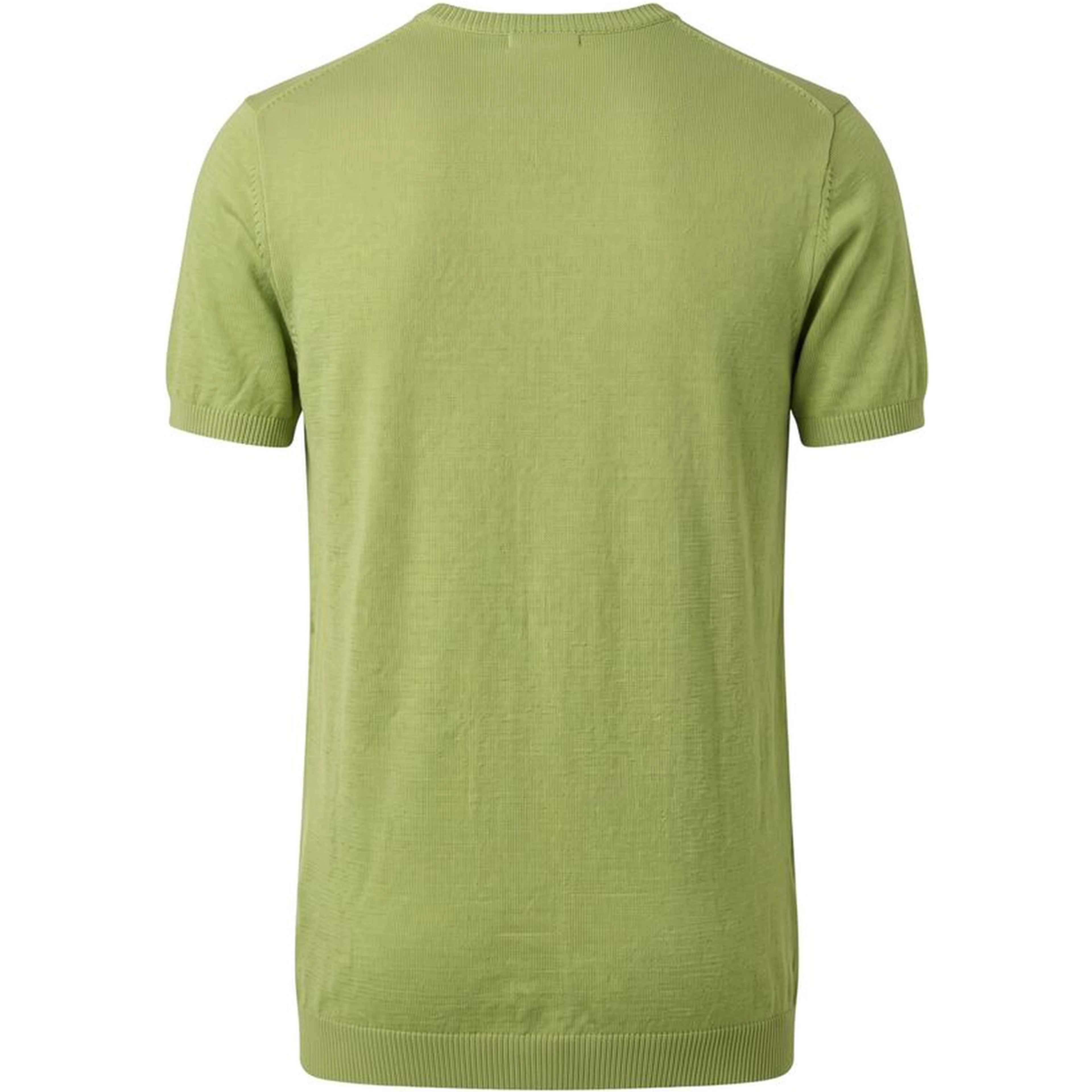 Green Cotton Men Sweater